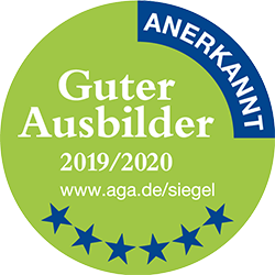 Jebsen und Jessen ist anerkannt guter Ausbilder 2019